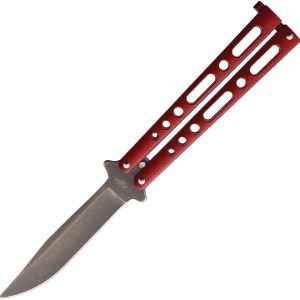 Butterfly Red Stonewash