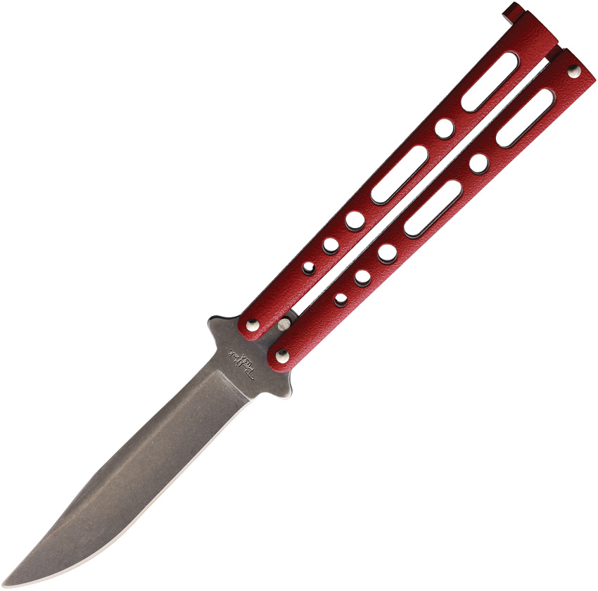 Butterfly Red Stonewash