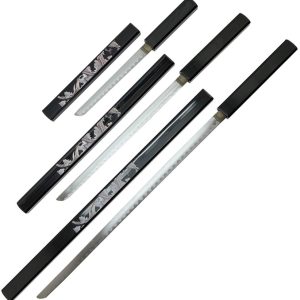 Bishamon Samurai Sword 3 Piece Set BMNSA125BKD product image