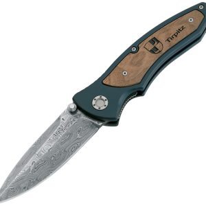 Tirpitz Damascus Linerlock