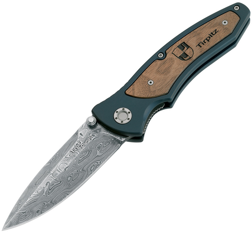 Tirpitz Damascus Linerlock