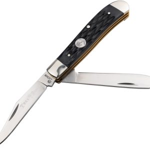 Mini Trapper Jig Black Bone