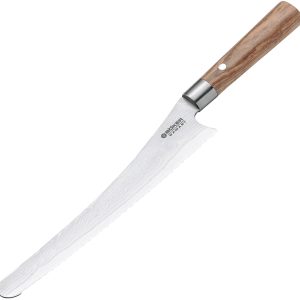 Damast Bread Knife Olive