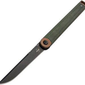 Kaizen Linerlock Green Mic