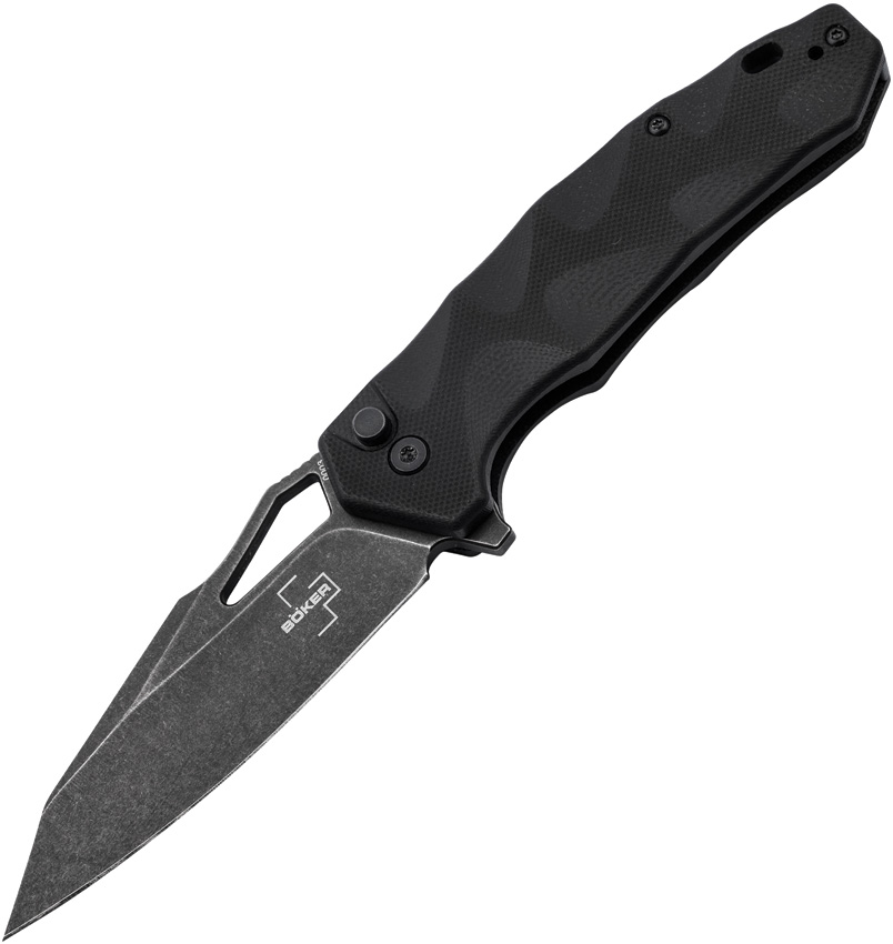 Kirke Button Lock Black