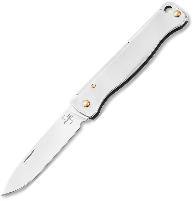 Atlas Mini Slip Joint Silver