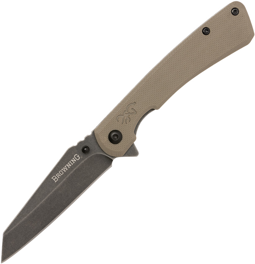Branded Rock Framelock FDE