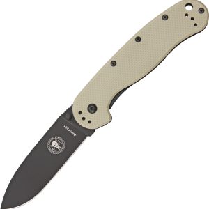 Avispa Framelock Tan/Black D2