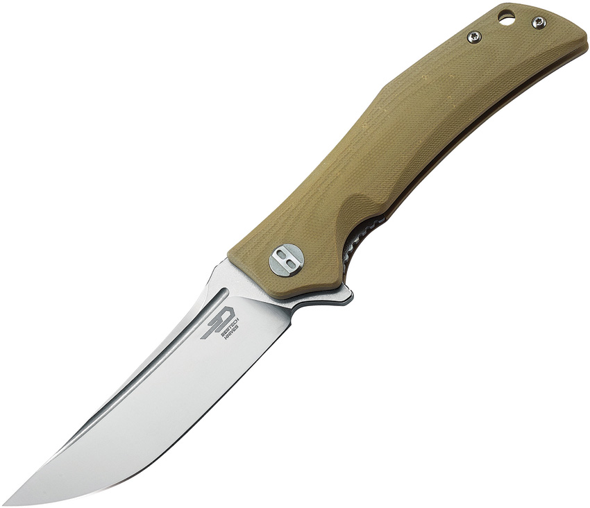 Scimitar G10 Linerlock Beige