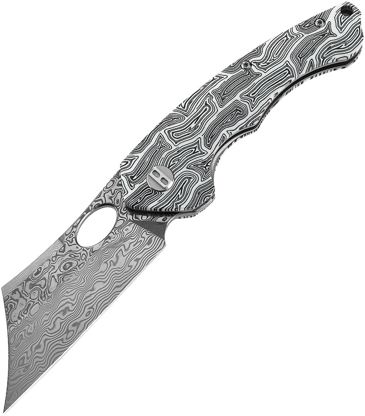 Skirmish Linerlock Damascus