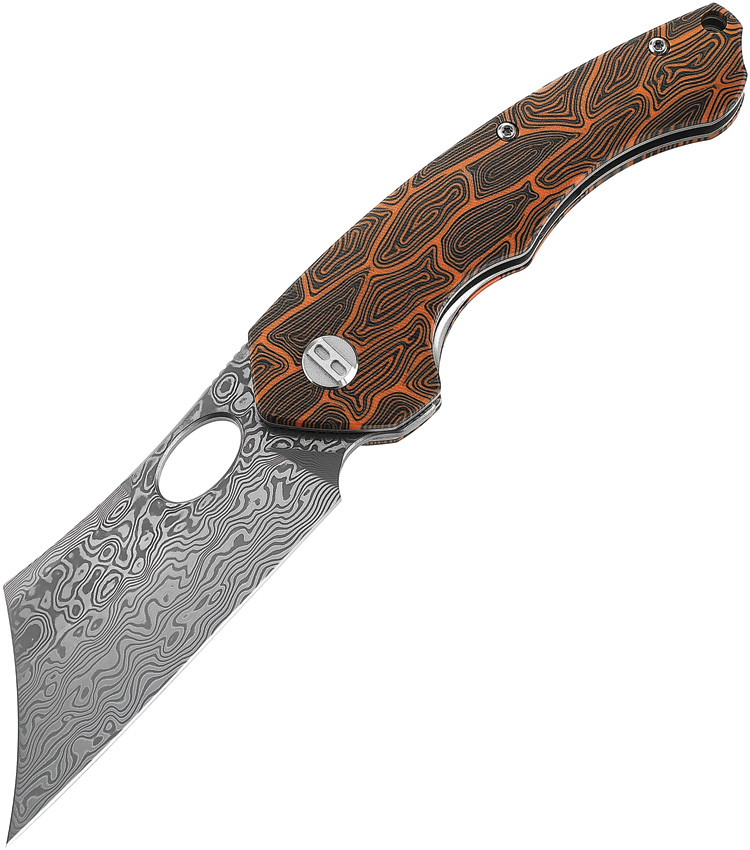Skirmish Linerlock Damascus