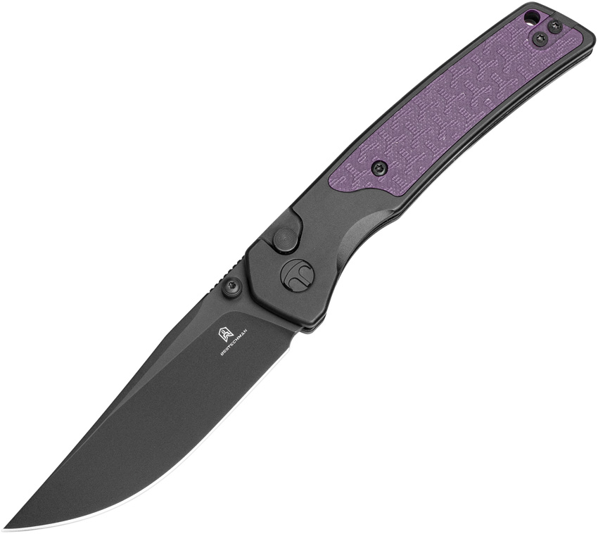 Icebreaker Button Lock Blk/Prp