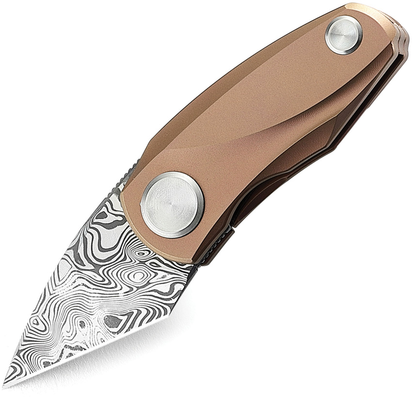 Tulip Damasteel Framelock Pink