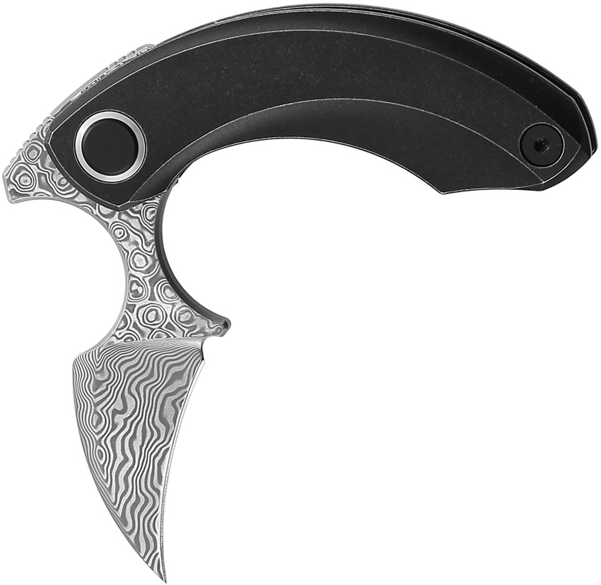 Strelit Framelock Damascus/Blk