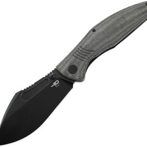Lockness Framelock Blk Micarta