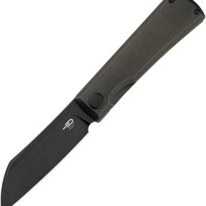 Bruv Framelock Black Ti