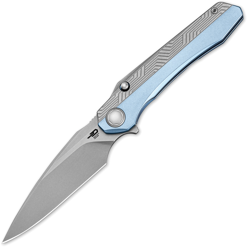 Wet Nelly Button Lock Ti Blue