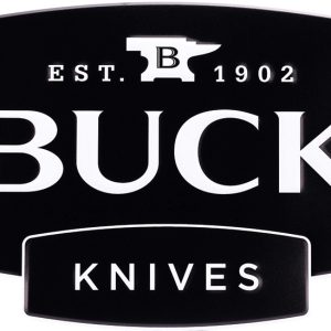 Buck Logo Tin Tacker Sign