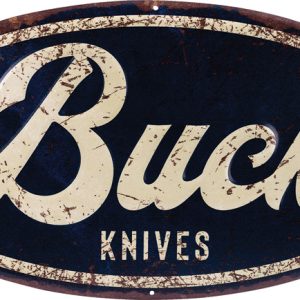 Oval Tin Tacker Sign