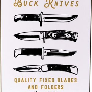 Quality Blades Tin Tacker Sign