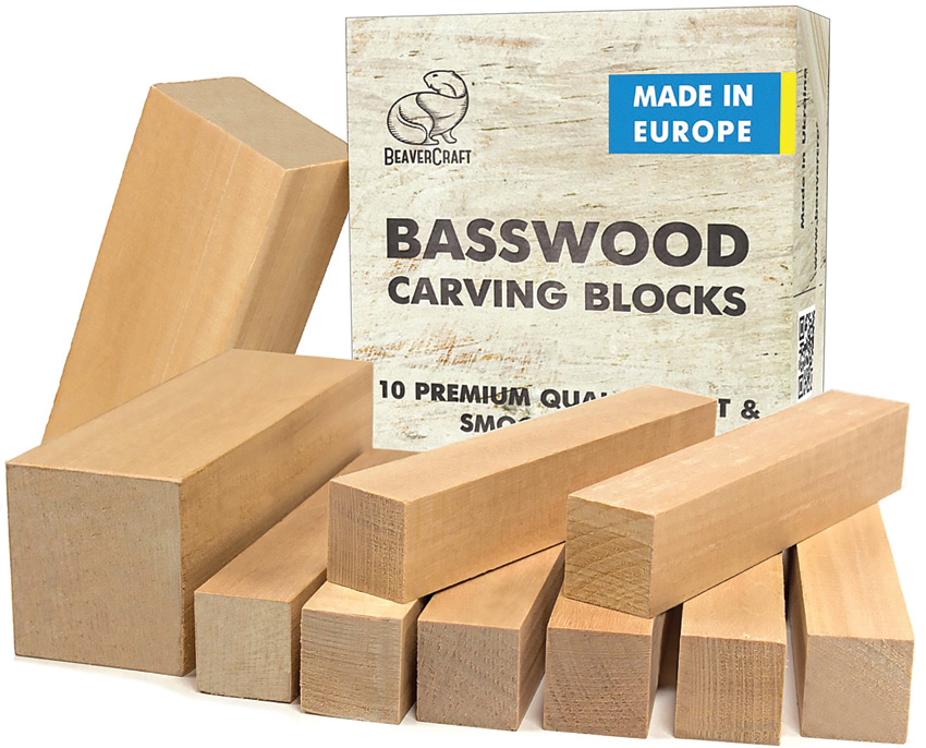 Basswood Carving Block Set