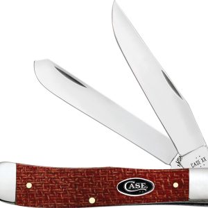 Trapper Red Burlap