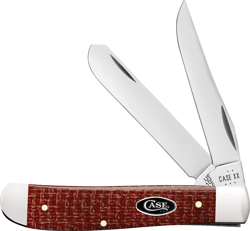 Mini Trapper Red Burlap