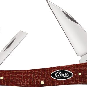 Seahorse Whittler Red Burlap