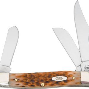 Large Stockman Amber Bone