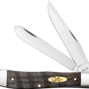 Case Cutlery Trapper Black Curly Oak CA14000 product image