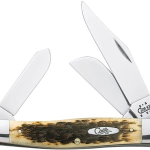 Jumbo Stockman Amber Bone