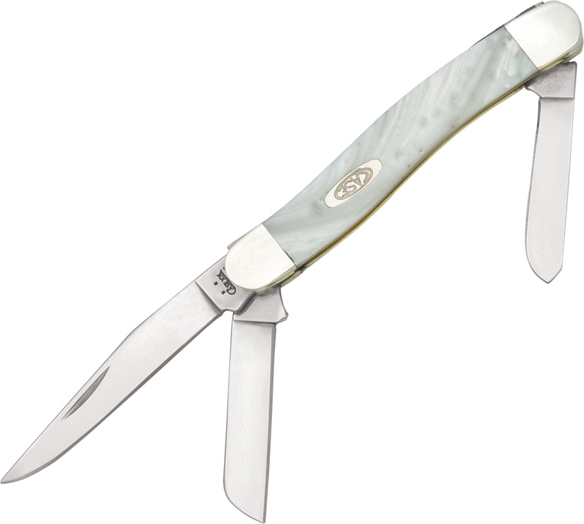 Medium Stockman White Pearl
