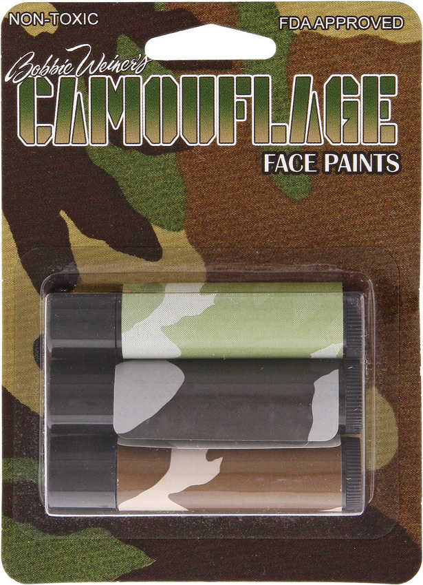 Camo Facepaint Sticks