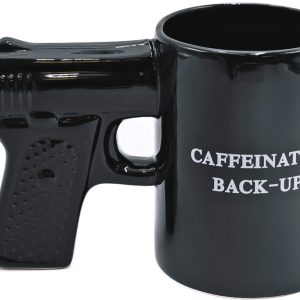 Gun Mug Black