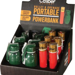 Bullet and Grenade Powerbank