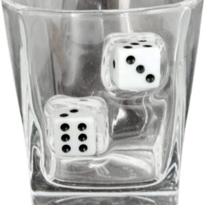 Lucky Dice Glass