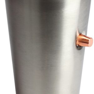 Bullet Pint Glass Stainless