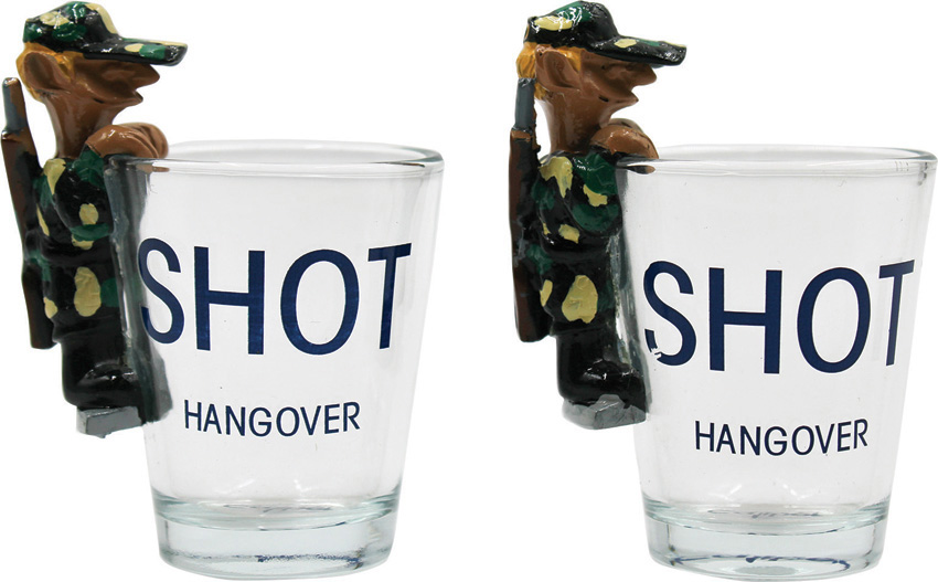 Hangover Shot Glass Set