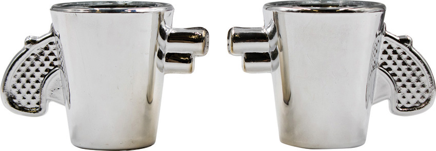 Revolver Shot Glass Set