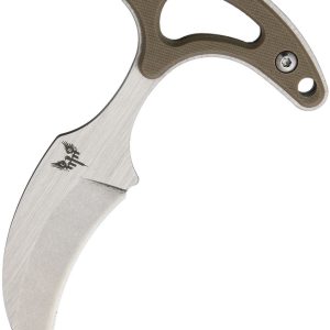 Neck Knife Black G10
