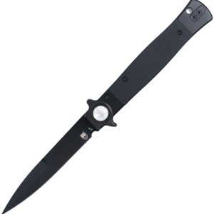Stiletto Button Lock Blk/Blk