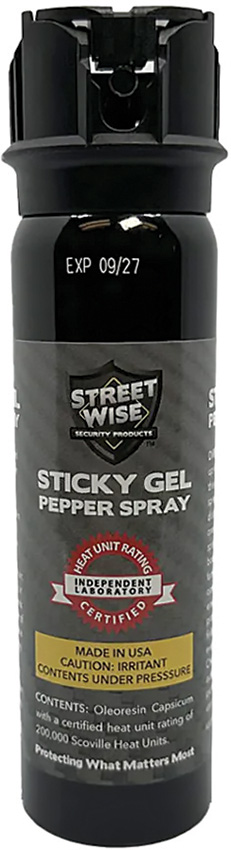 Sticky Gel Pepper Spray 4oz