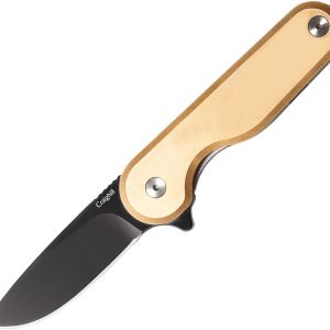 Rook Framelock Brass