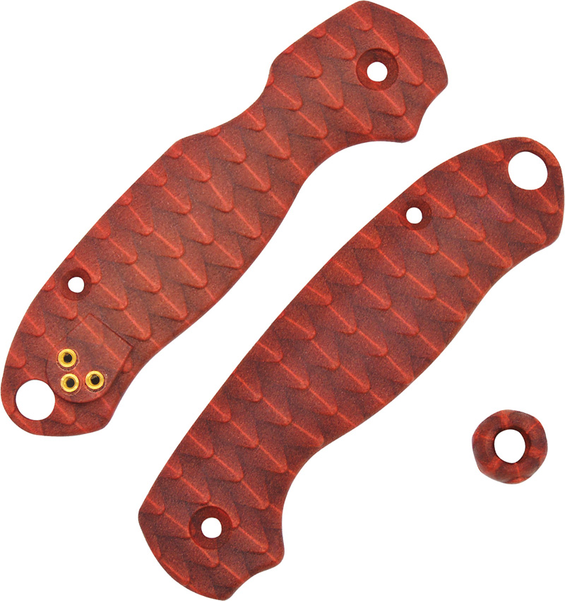 Para 3 Handle Scales Red