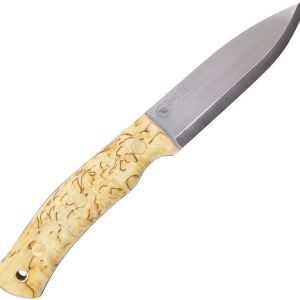 No 10 Forest Knife Curly Birch