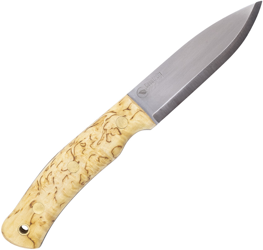 No 10 Forest Knife Curly Birch