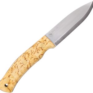 No.10 Forest Knife Curly Birch