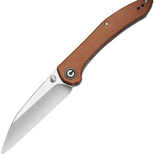 Hadros Linerlock Micarta Brn