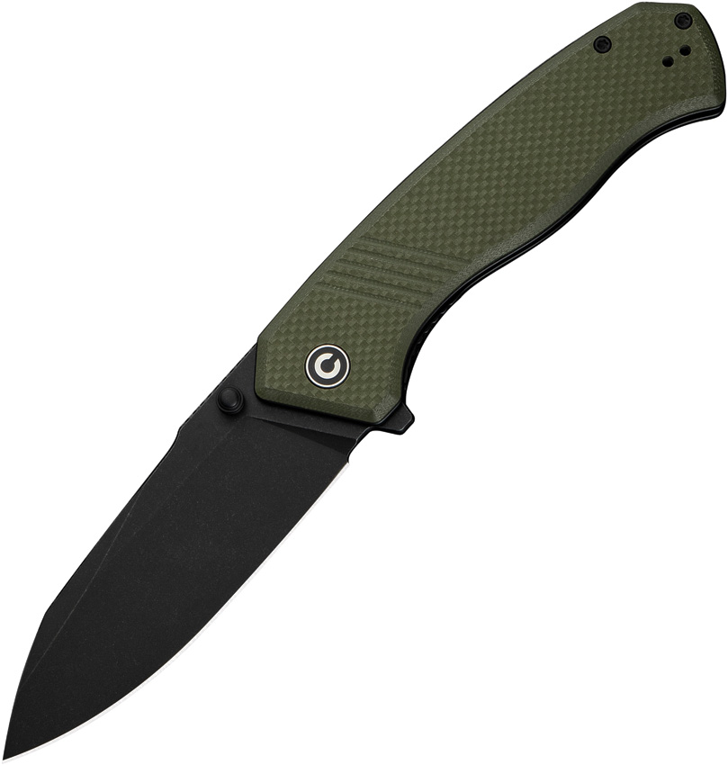 Placoid Linerlock Green G10