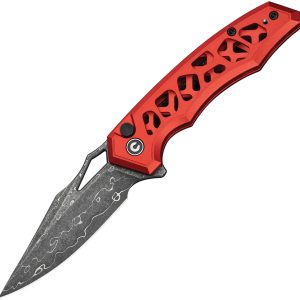 Anaaki Button Lock Red